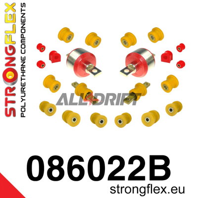 086022B Rear suspension bush kit Honda Civic / CRX