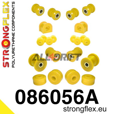 086056A Front suspension bush kit SPORT Honda Civic / CRX