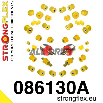 086130A Full suspension polyurethane bush kit SPORT Honda Civic / CRX