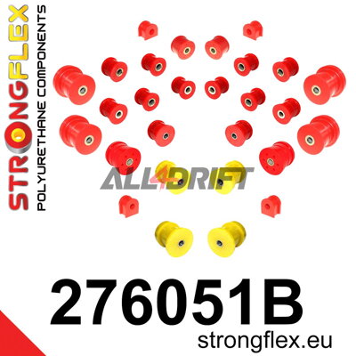 276051B Full suspension bush kit - Subaru Alcyone SVX (91-96)