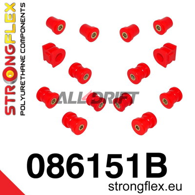 086151B Rear suspension bush kit AP1 - Honda AP1 (99-04)