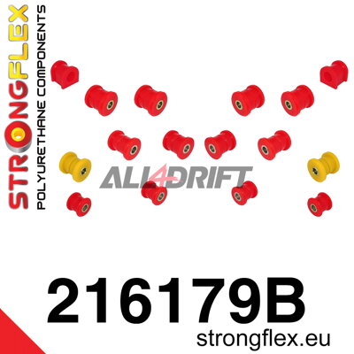 216179B Rear suspension bush kit - Toyota III (91-00) Z30