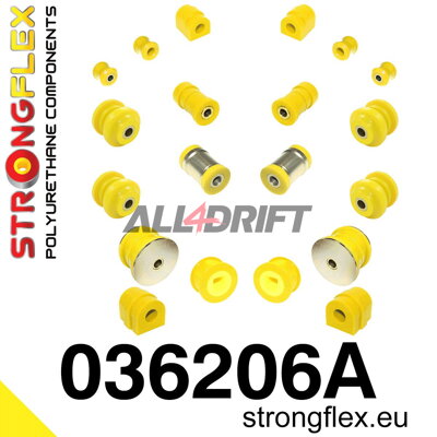 036206A Front and rear suspension bush kit SPORT BMW E46 / Z4