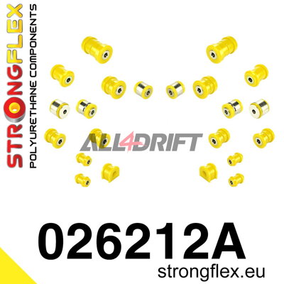026212A Rear suspension bush kit SPORT - Audi C6 (04-11) Quattro & Allroad