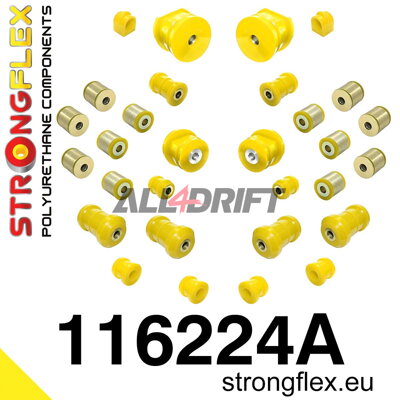 116224A Full suspension bush kit SPORT Mercedes