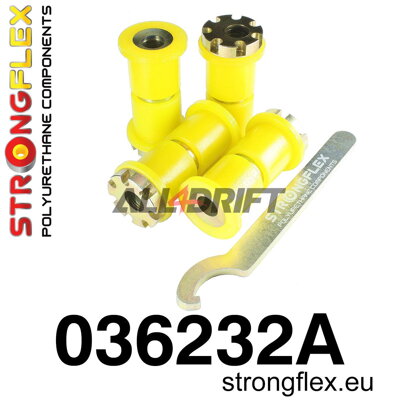 036232A Rear trailing arm eccentric bush kit SPORT BMW