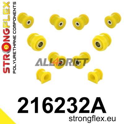 216232A Front suspension bush kit SPORT - Toyota V (92-96) X90