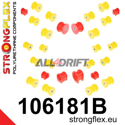 106181B Full suspension bush kit - Mazda III (92-02) FD