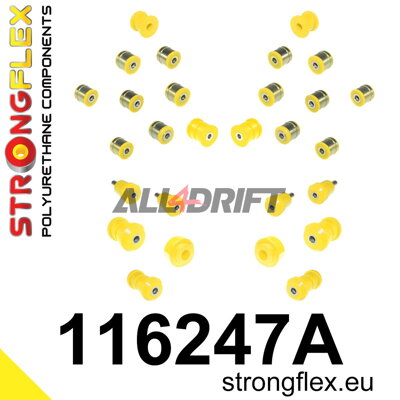 116247A Suspension bush kit SPORT - Mercedes W140 (91-98)