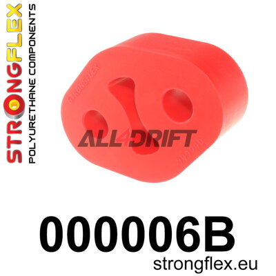 000006B Exhaust mount 47mm - Bump stops, Exhaust hangers