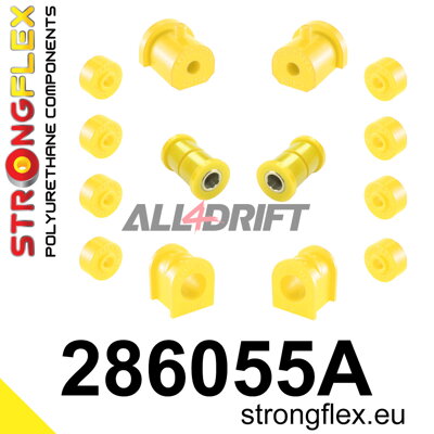 286055A Front suspension bush kit SPORT - Nissan II (92-02) K11