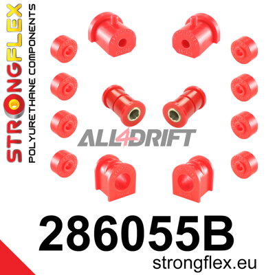 286055B Front suspension bush kit - Nissan II (92-02) K11