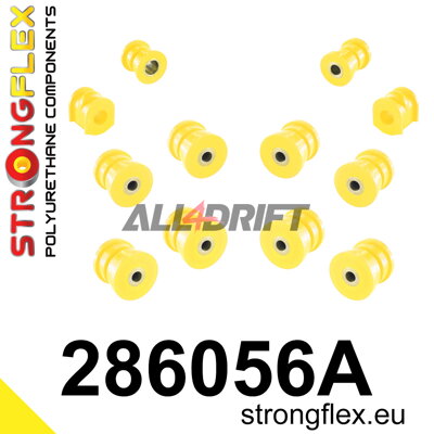 286056A Rear suspension bush kit SPORT - Nissan II (92-02) K11