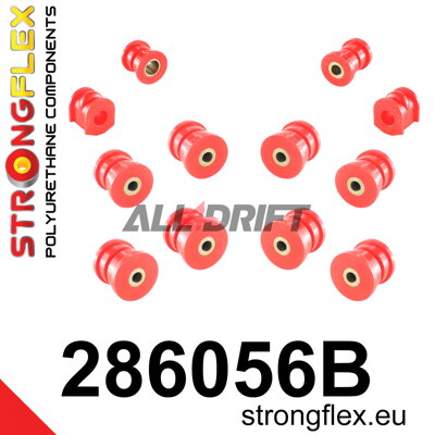 286056B Rear suspension bush kit - Nissan II (92-02) K11