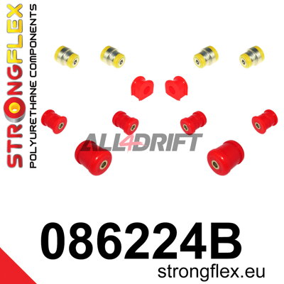 086224B Front suspension bush kit - Honda V (96-01) Type SH