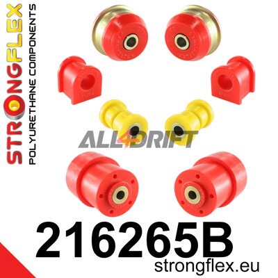 216265B Front suspension and ream beam bush kit - Toyota IX (01-07) E120 E130