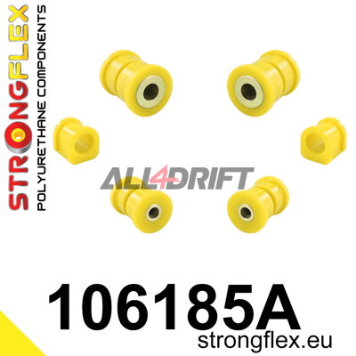 106185A Front suspension bush kit SPORT - Mazda 323F / Lantis / Astina (94-98) BA