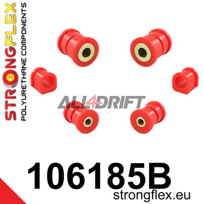 106185B Front suspension bush kit - Mazda 323F / Lantis / Astina (94-98) BA