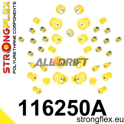 116250A Full suspension polyurethane bush kit SPORT - Mercedes W140 (91-98)