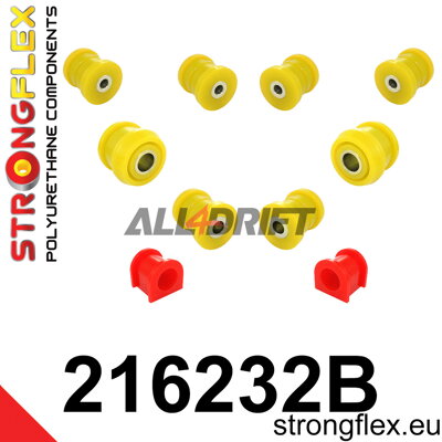 216232B Front suspension bush kit - Toyota V (92-96) X90