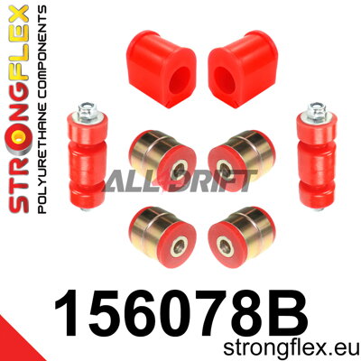 156078B Front suspension bush kit - Renault I (90-01)