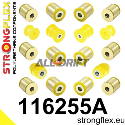 116255A Rear suspension bush kit SPORT - Mercedes W209 (02-10)