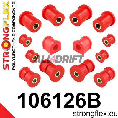 106126B Front suspension bush kit - Mazda I (89-98) NA