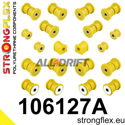 106127A Rear suspension bush kit SPORT - Mazda I (89-98) NA