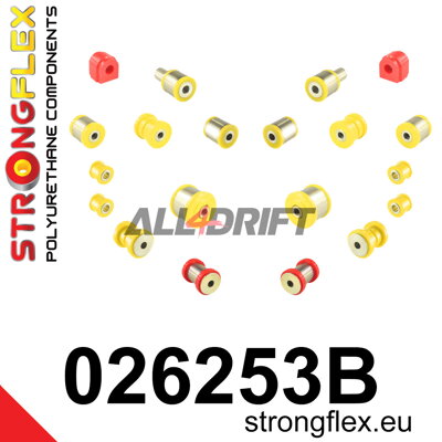 026253B Rear suspension bush kit Audi / VW