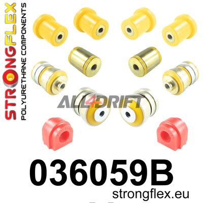 036059B Front suspension bush kit - BMW F10 (10-17) Sedan xDrive