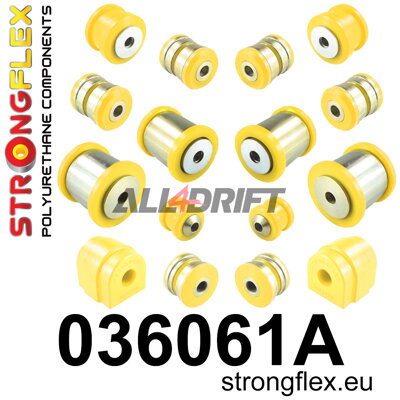 036061A Rear suspension bush kit SPORT - BMW F11 (10-17) Touring RWD