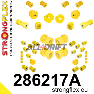 286217A Full suspension bush kit R33 R34 RWD SPORT - Nissan R33 (93-98) RWD