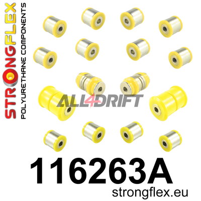 116263A Rear suspension bush kit SPORT - Mercedes C215 (98-06)