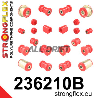 236210B Full suspension bush kit Volvo 240 / 260