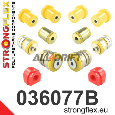 036077B Front suspension bush kit - BMW F07 (09-17) 5 GT RWD