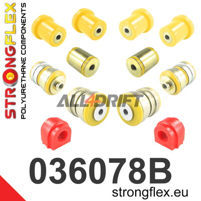 036078B Front suspension bush kit - BMW F07 (09-17) 5 GT xDrive