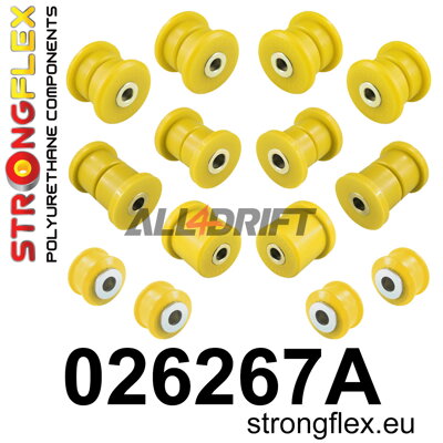 026267A Front suspension bush kit SPORT - Porsche II (10-17)