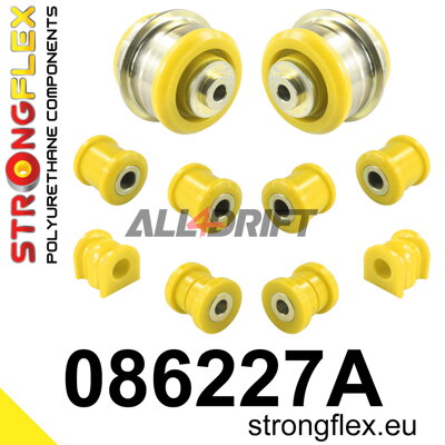 086227A Rear suspension bush kit SPORT - Honda III (95-04)