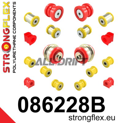 086228B Full suspension bush kit - Honda III (95-04)