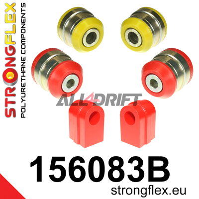 156083B Front suspension bush kit - Renault III (09-16)