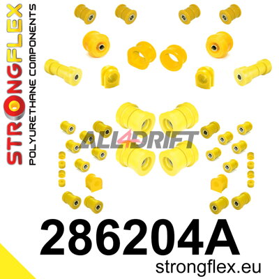 286204A Full suspension bush kit R33 R34 AWD SPORT - Nissan R33 (93-98) AWD