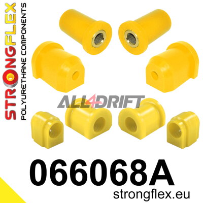 066068A Front suspension bush kit SPORT - Fiat Uno MK1/MK2/Turbo (83-02)