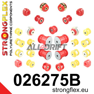 026275B Full suspension polyurethane bush kit Audi / Seat / Škoda / VW / Cupra