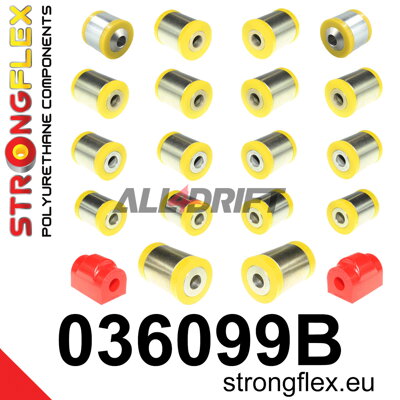 036099B Rear suspension bush kit BMW / Toyota