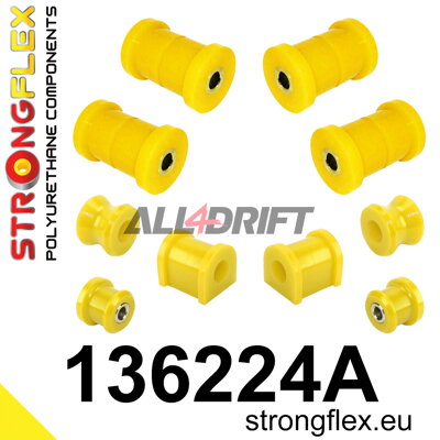 136224A Rear suspension bush kit SPORT - Opel / Vauxhall Calibra (89-97)