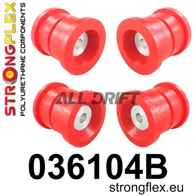 036104B Rear subframe bush kit BMW X3 / X4