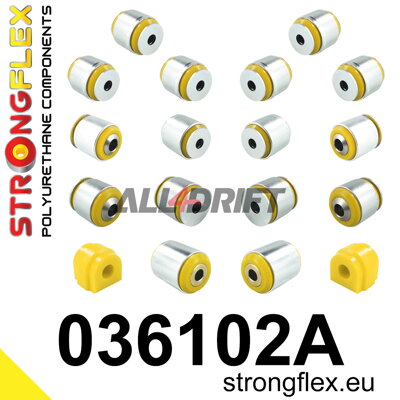 036102A Rear suspension bush kit SPORT BMW X3 / X4