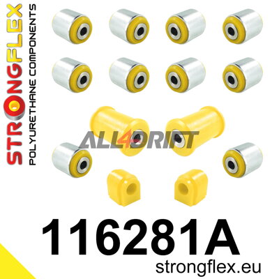 116281A Rear suspension bush kit SPORT Infiniti / Mercedes