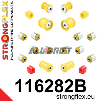 116282B Full suspension polyurethane bush kit Infiniti / Mercedes