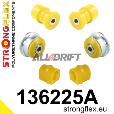 136225A Front suspension bush kit SPORT - Opel / Vauxhall C (00-06) X01